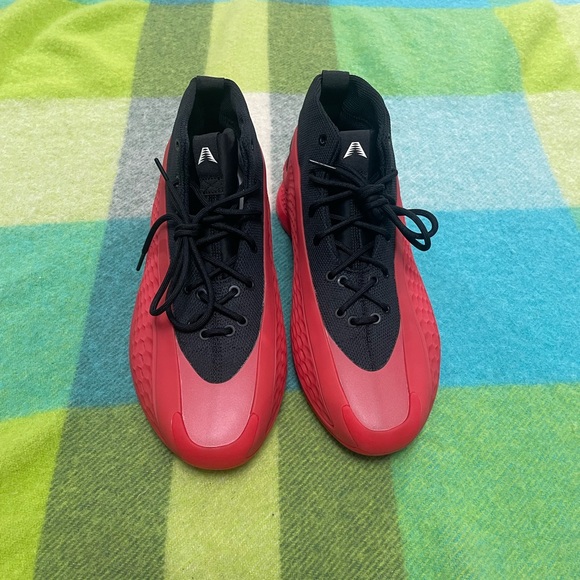 Adidas AE 1 ‘Pure Ruby’ Red Black Georgia IG6669 Basketball Shoes Men’s - Picture 1 of 5